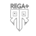 a logo for rega plus tattoo design idea