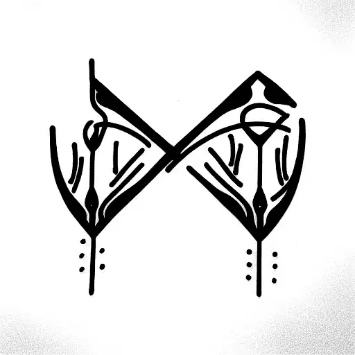 split tatoo for two people  tattoo design idea