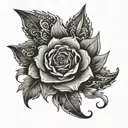 blankets tattoo design idea