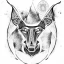 Anubis tattoo design idea