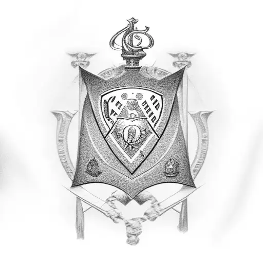 irish police freemason tattoo design idea