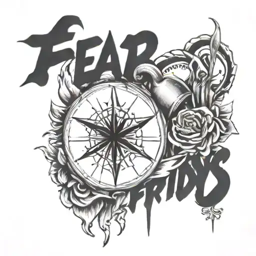 fear and Fridays zach Bryan lyrics tattoo design idea