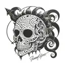 fear and Fridays zach Bryan lyrics tattoo design idea