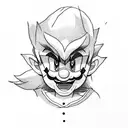 Mario, link from zelda, sonic the hedgehog tattoo design idea