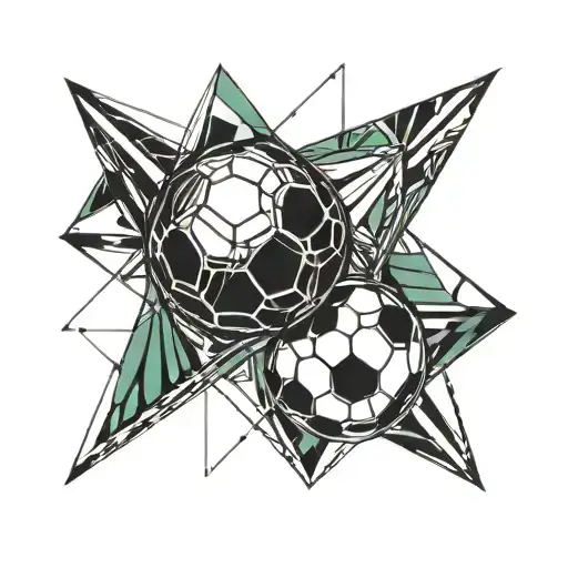 soccer tattoo design idea