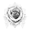 Rose with heart in memory of Mum, Always Loving, Always Loved 12/02/22 tattoo design idea