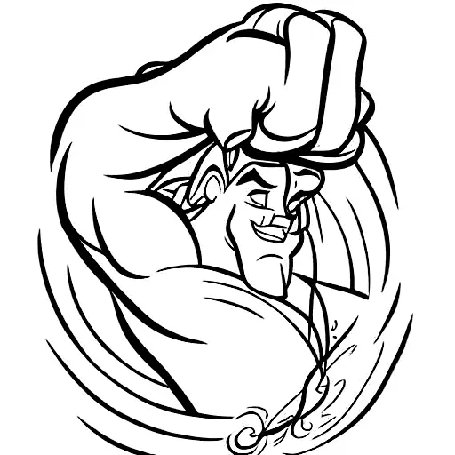 Disney Hercules tattoo design idea