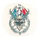 the witcher tattoo design idea