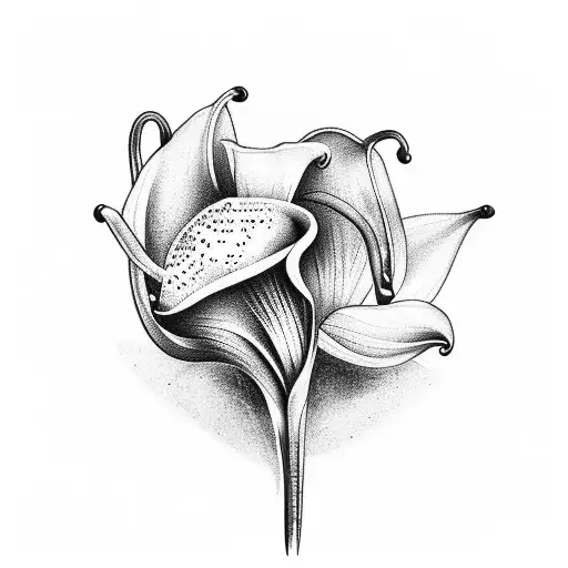  African landscape, military truck, handholding, cross, Calla Lily flower—representing identity fusion and family connec tattoo design idea