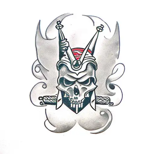 strength tarot card tattoo design idea