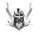 kratos  tattoo design idea