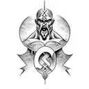 kratos  tattoo design idea