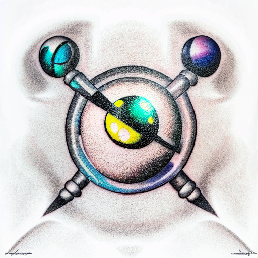 8 Ball tattoo design idea