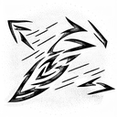 Lightning Bolt tattoo design idea