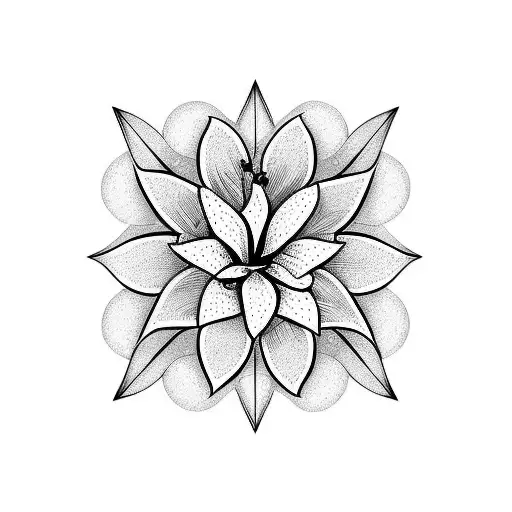 Lily tattoo design idea