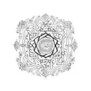 iran & shahname & music tattoo design idea