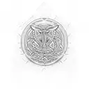 polish symbol for family tattoo design idea