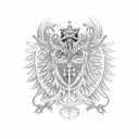 polish symbol for family tattoo design idea