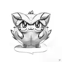 jigglypuff tattoo design idea