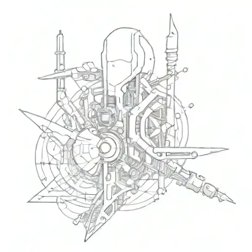 the year 2000 tattoo design idea