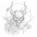 the year 2000 tattoo design idea