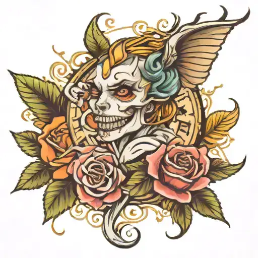 born sick  tattoo design idea