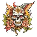 born sick  tattoo design idea