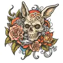 born sick  tattoo design idea