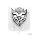 BPD pain tattoo design idea