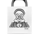 scrooge mcduck with money bag tattoo design idea
