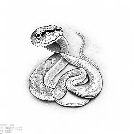 snake and dove in fire tattoo design idea