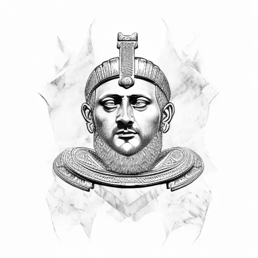 Roman emperor, History, treasure hunt  tattoo design idea