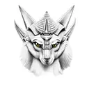 Anubis tattoo design idea