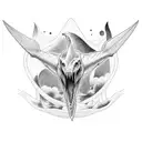 Pterodactyl  tattoo design idea