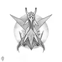 Pterodactyl  tattoo design idea