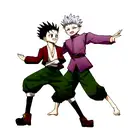 Hunter x hunter gon and killua tattoo design idea