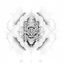 7 chakras spine  tattoo design idea