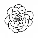 muchas flores  tattoo design idea
