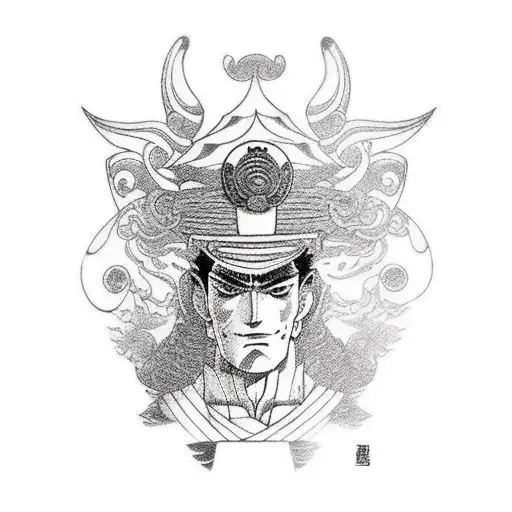 Jotaro Kujo  tattoo design idea
