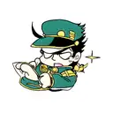 Jotaro Kujo tattoo design idea