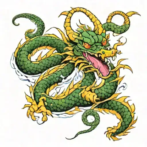 Shenron tattoo design idea