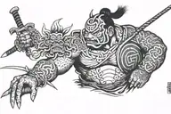Juggernaut tattoo design idea