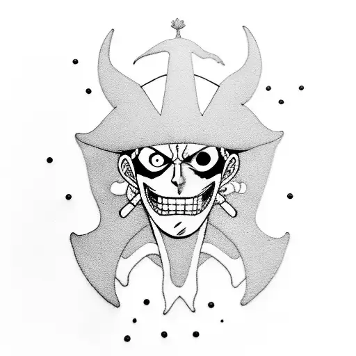 Zorro from one piece  tattoo design idea