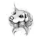 milky  tattoo design idea