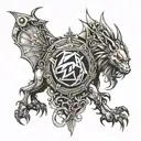 Linkin Park tattoo design idea