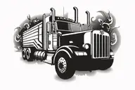 peterbilt logo tattoo design idea