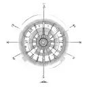 circle of fifths as a gear tattoo design idea