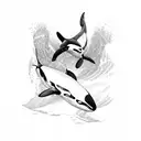 Orca tattoo design idea