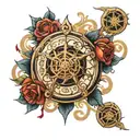 wheel of time  tattoo design idea