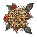 wheel of time  tattoo design idea